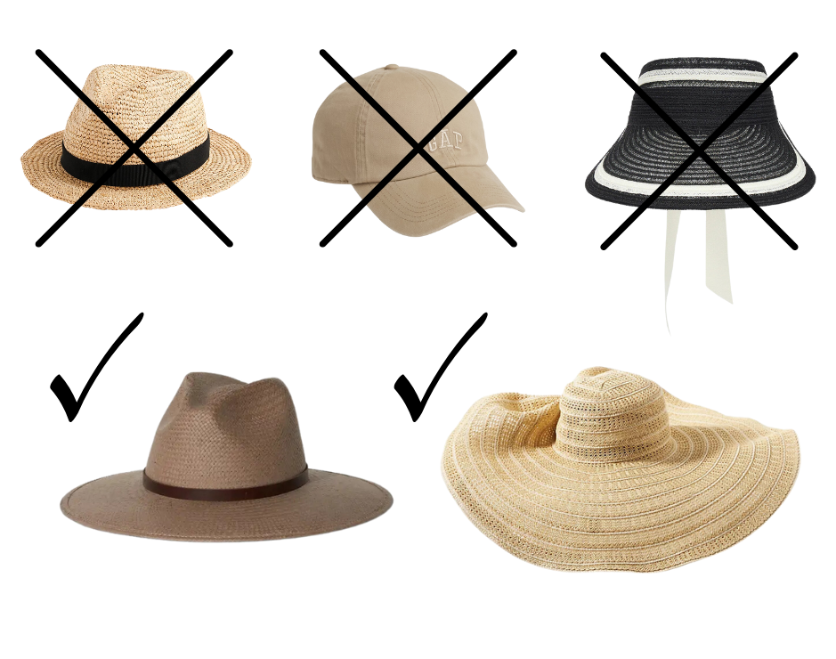 hats to avoid
