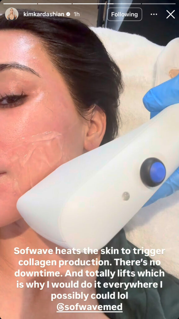 Kim Kardashian Just Revealed her Skin Tightening Secret: Get Sofwave in McLean, VA Today!